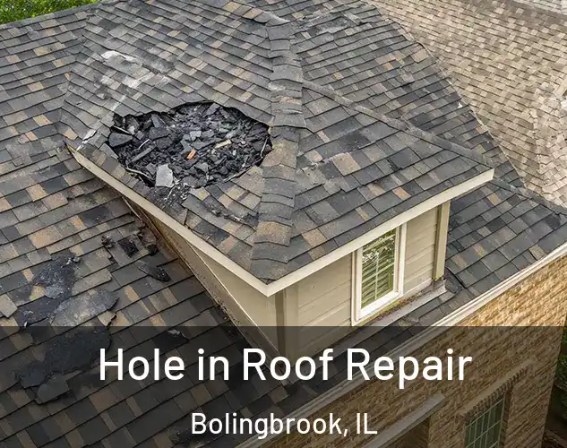  Hole in Roof Repair Bolingbrook, IL