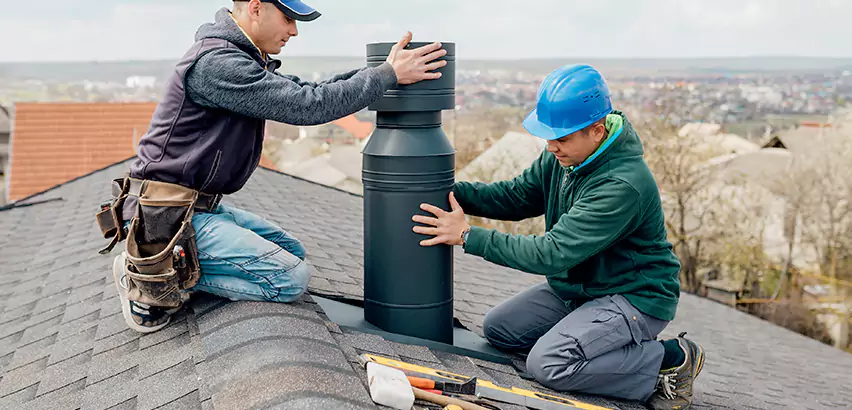 Chimney Flashing Replacement for Storm Damage in Bolingbrook