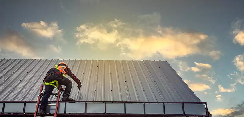 Commercial Built-Up Roof Installation in Bolingbrook