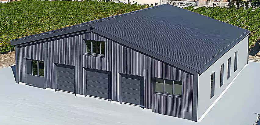 Corrugated Garage Roof Repair in Bolingbrook