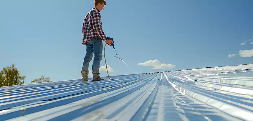 EPDM Roofing Installation Drip Edge in Bolingbrook