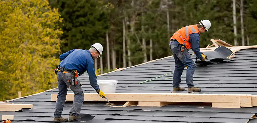Garage Felt Roof Replacement in Bolingbrook