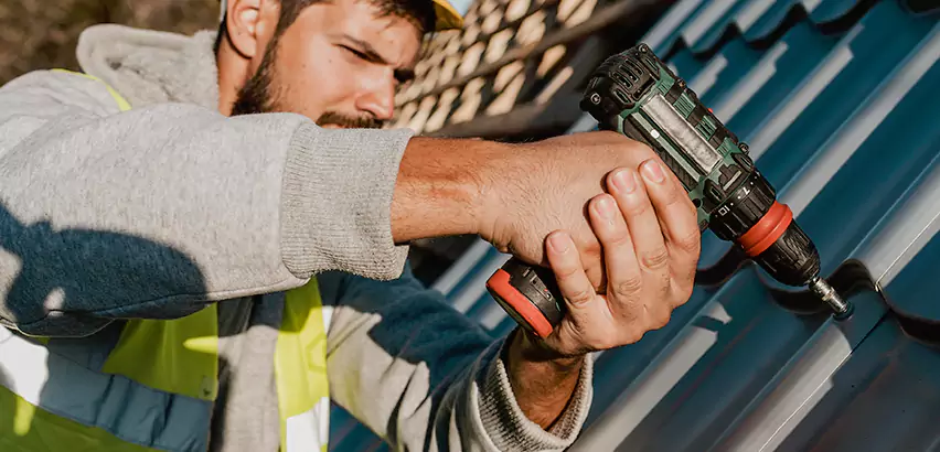Metal Roof Flashing Installation in Bolingbrook