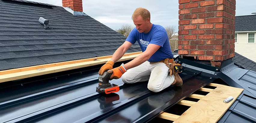 Metal Barn Roof Replacement in Bolingbrook