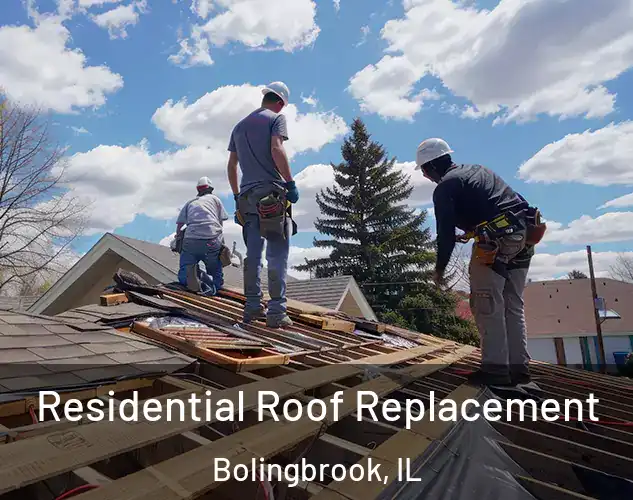 Residential Roof Replacement Bolingbrook, IL