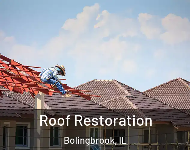  Roof Restoration Bolingbrook, IL