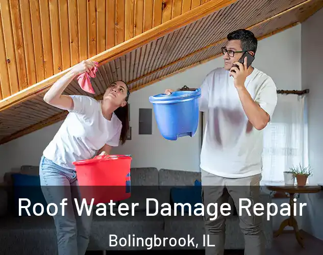 Roof Water Damage Repair Bolingbrook, IL